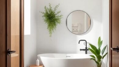 Embracing Nature: Transforming Your Bathroom with Eclectic Wooden Accents