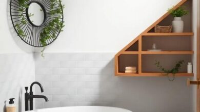 Embracing Eclecticism: Transforming Your Bathroom with Charming Wood Accents