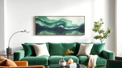 Embracing Elegance: The Allure of a Green Velvet Sofa in Today’s Modern Living Room