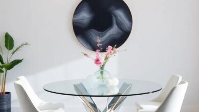 Transform Your Space: Inspiring Decor Ideas for a Stunning Glass Dining Table