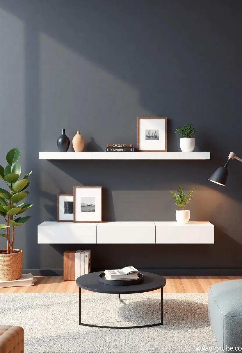 Transform Your Living Space: Creative DIY Floating Shelves to Elevate Your Home Décor