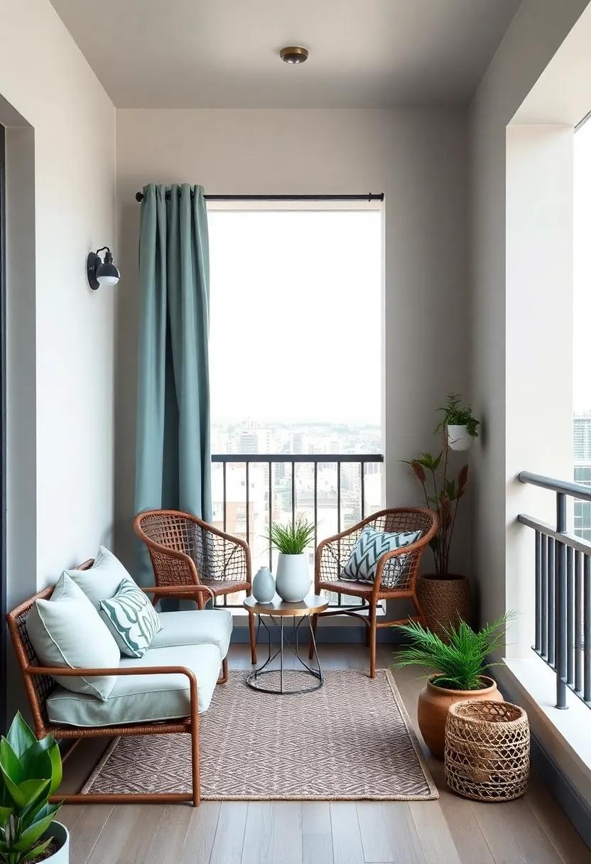 Charming Small Balcony Seating Ideas: Maximize Comfort and Style in Tight Spaces