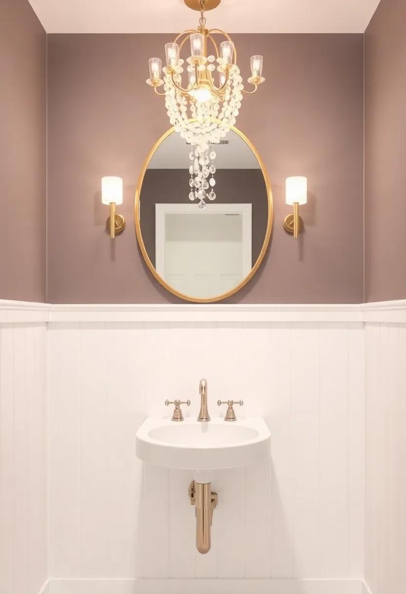 Elevate Your Space: The Allure of Powder Room Chandeliers for Stylish Ambiance