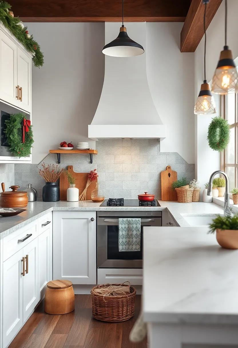 Transform Your Kitchen into a Cozy Holiday Haven with Rustic Christmas Decor Ideas