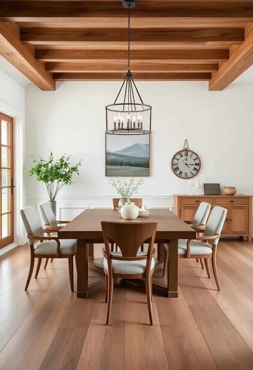 Embracing Rustic Charm: Inspiring Farmhouse Dining Room Design Ideas for Your Home