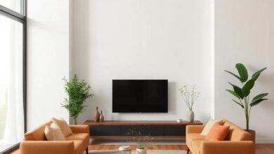 Embracing Nature: Designing an Earthy Tones Living Room with Wooden Floors