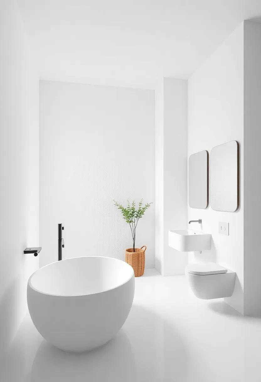 Exploring Minimalist Bathroom Designs for a⁢ Sleek,Modern Aesthetic