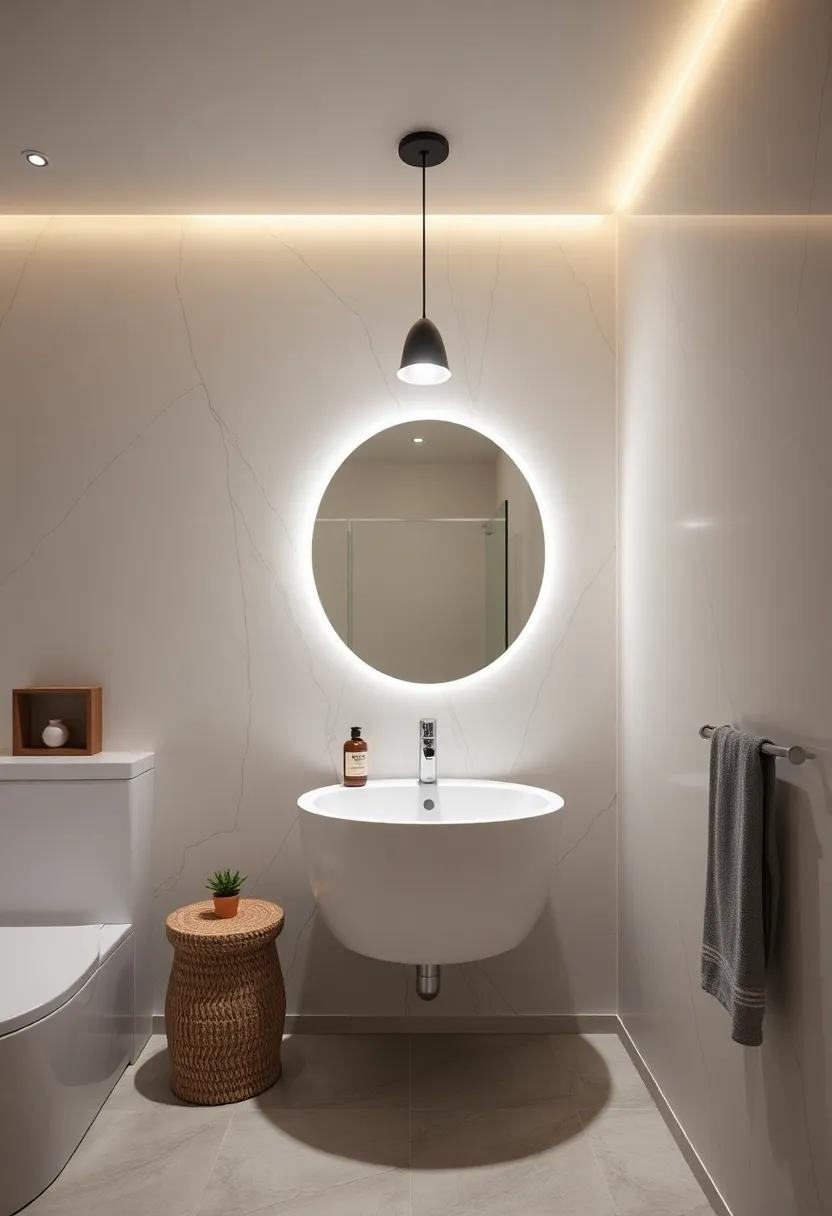 Decorative ⁢Ceiling⁤ Lights for a​ Unique Focal Point in Your Bathroom