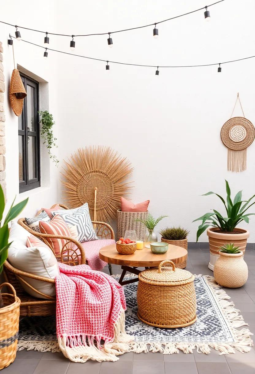 Artistic ​Accents: Using Handmade Crafts to Personalize Your Boho Patio