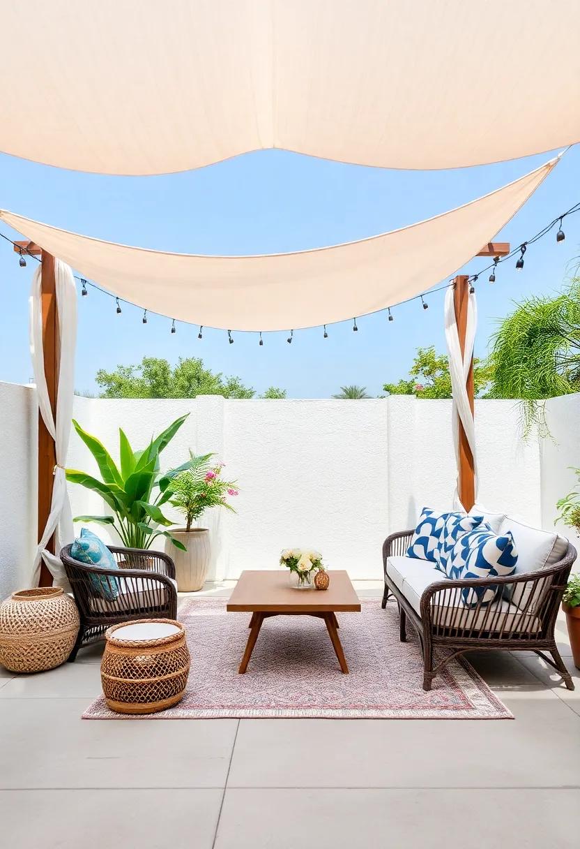 Canopy Creations: ⁣Using Fabric⁤ and Structures to Craft Beautiful Shade Areas