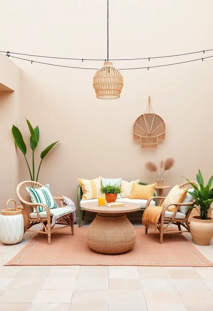 Embrace‌ Earthy Tones: Creating a Warm and Inviting ⁣color Palette for ⁤Your Boho Patio