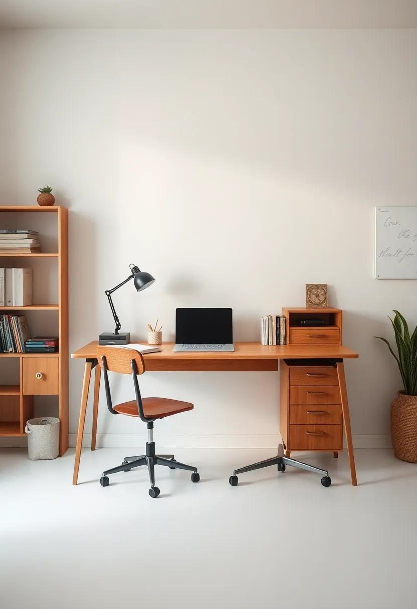 Retro-Inspired Desks Bringing Nostalgia ⁢to Study Time