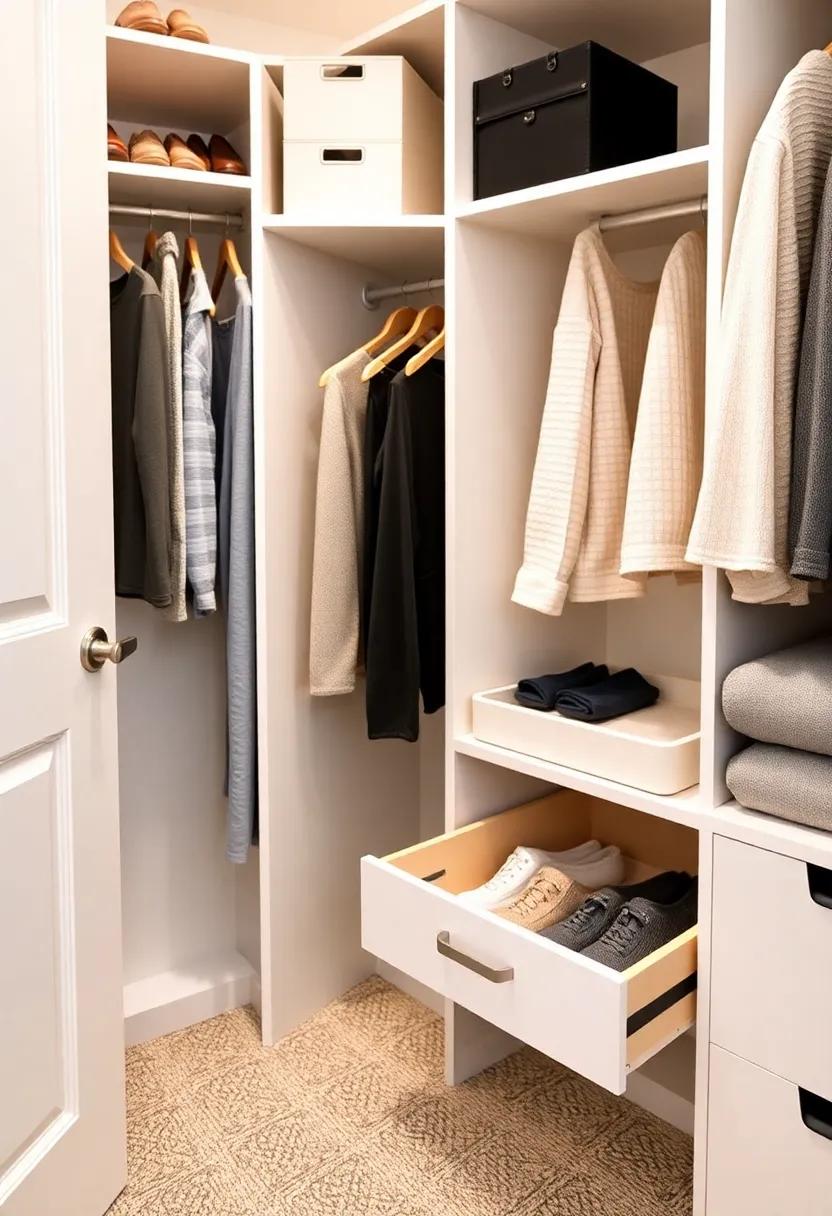 Incorporate Customizable Drawer Dividers for a Smartly Arranged Closet