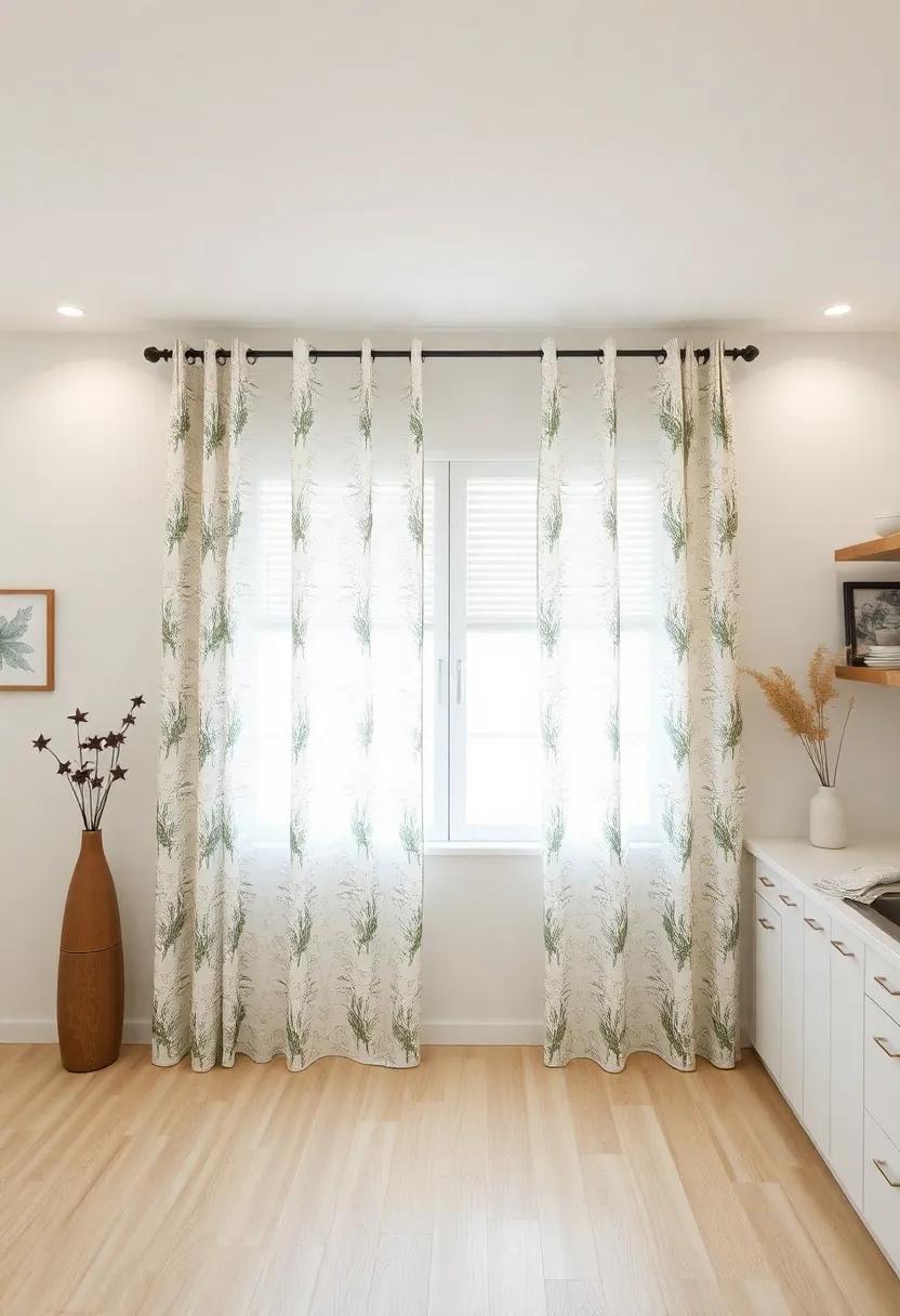 Artful Arrangement⁤ of Kitchen Curtains to Maximize​ Space