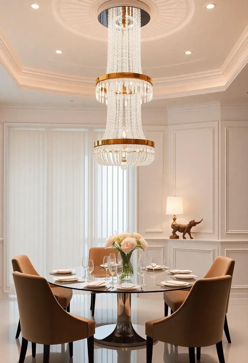 Ambient Versatility: Crystal Chandeliers for Every Dining Occasion