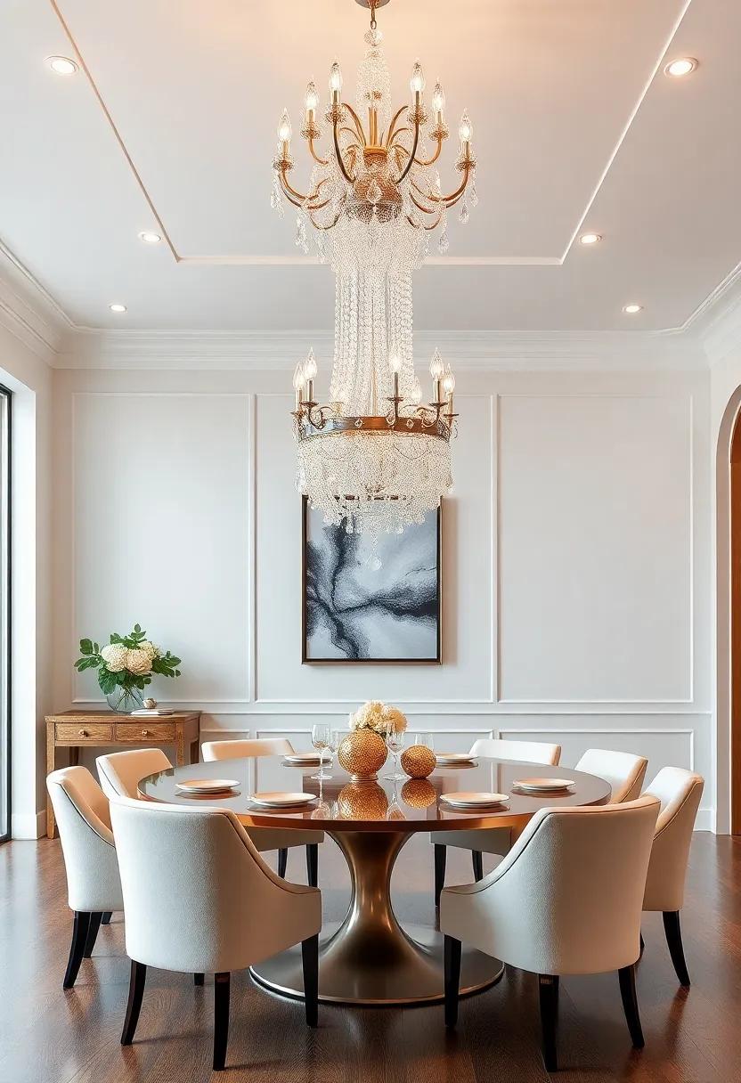 Creating a‍ Focal ⁢Point:⁣ Making Chandeliers the Star of Your ⁤Dining Room