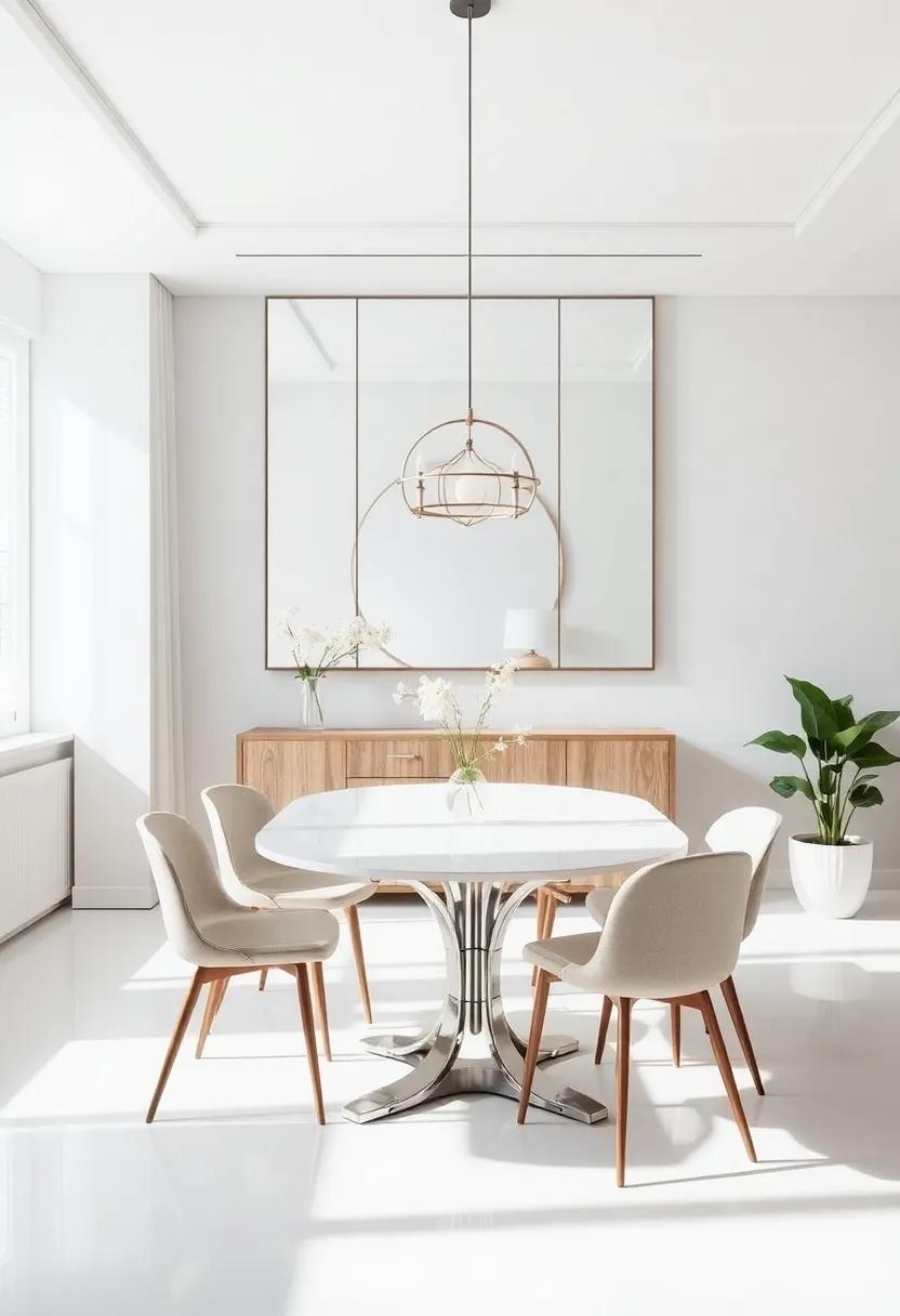 Innovative⁣ Use of Mirrors to ​Enhance Light‍ and Space in your ⁢Dining Area