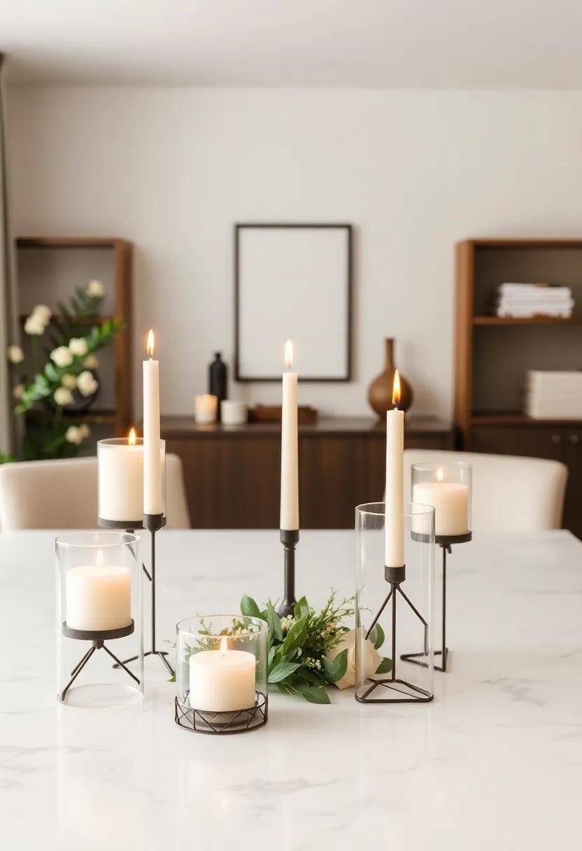 Setting the Mood with‍ Candles and Decorative Holders for⁣ Intimate Dining Events