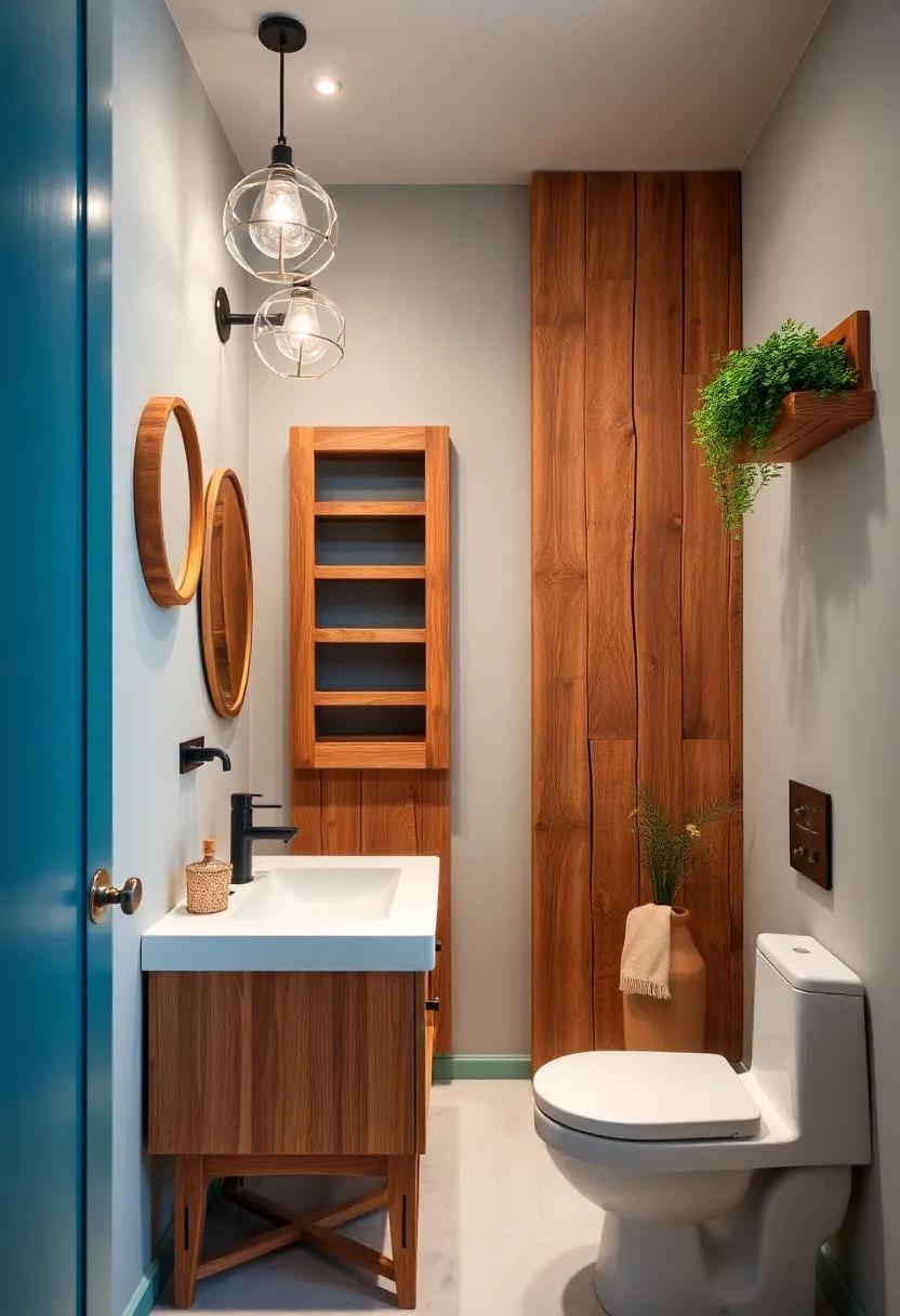 Incorporating Upcycled ‌Wood for a Unique Bathroom Look