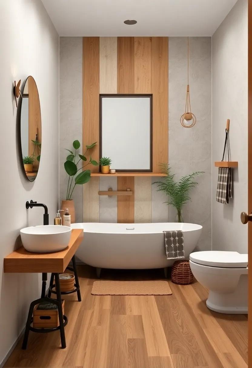 Infusing Nature​ into Bathrooms with⁤ Indoor Wooden Elements