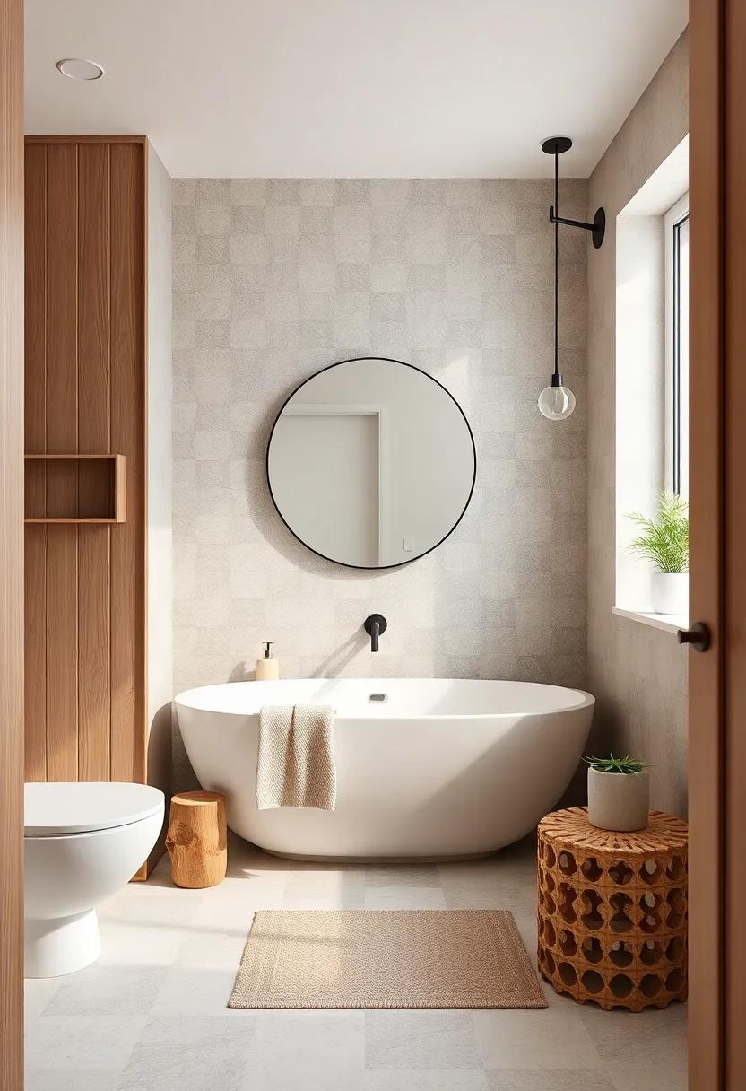 The Role of‌ Sustainable⁤ Materials ⁤in Eclectic Bathroom ⁣Design