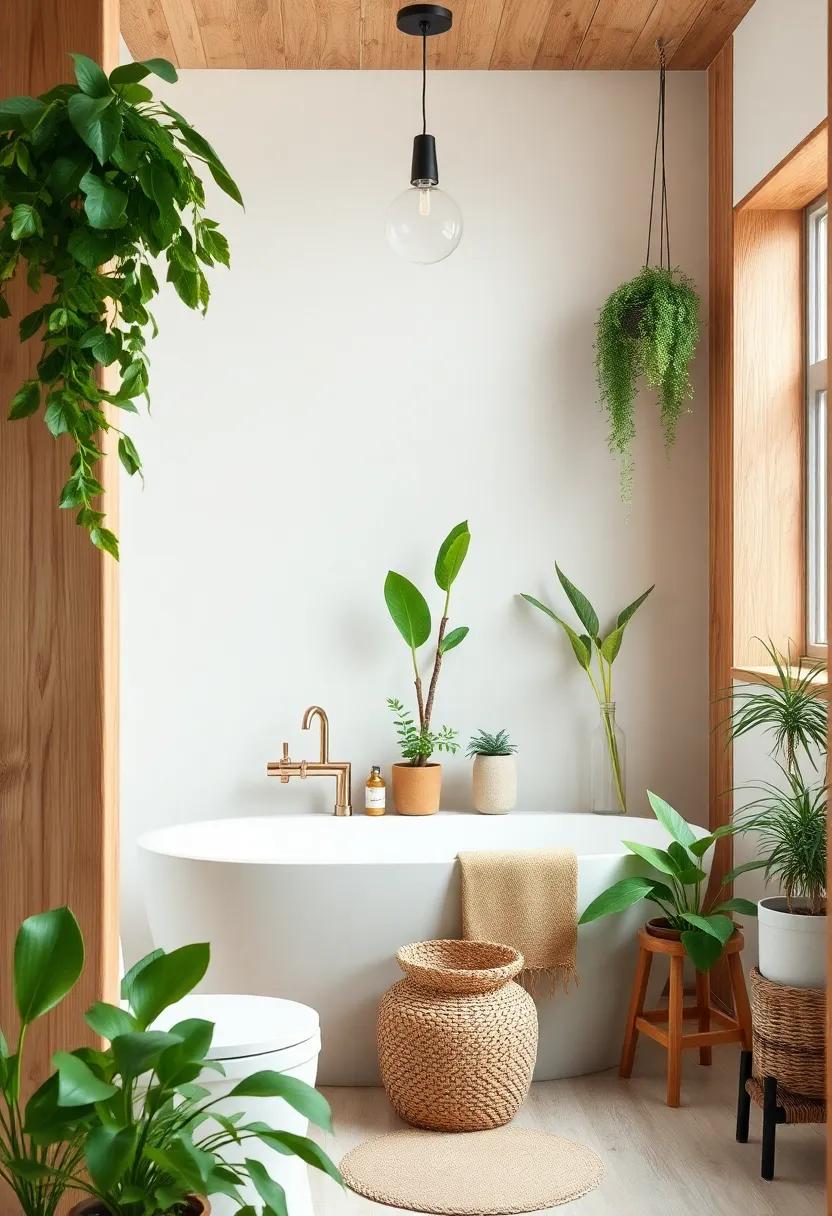 Greenery and Grain:​ Pairing⁣ Wooden Accents with Indoor‌ Plants‌ for Vibrancy