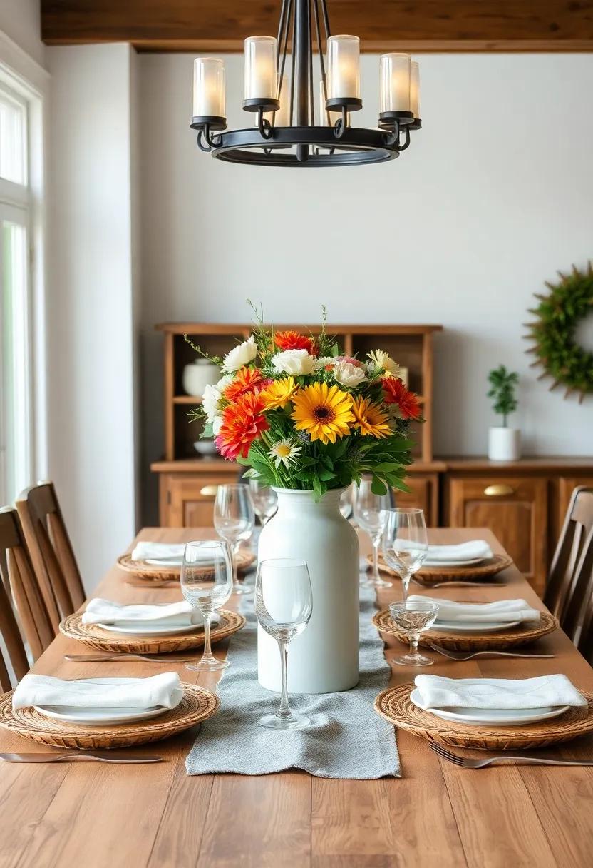 Crafting a Centerpiece:⁢ Ideas for Rustic Table Decor That Impress