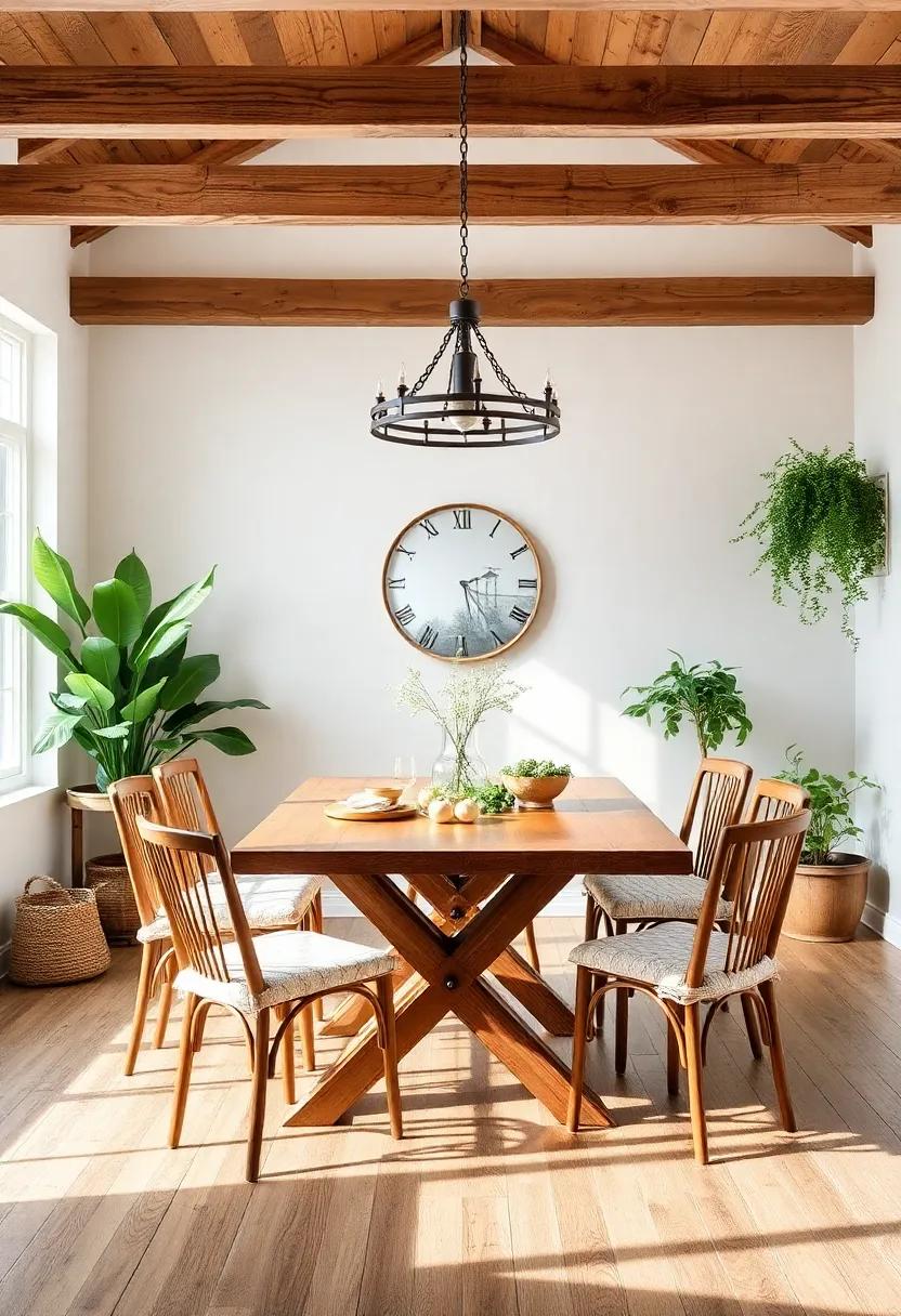 Farm Fresh: Adding Greenery for a Lively ⁢Touch in Your Dining Space