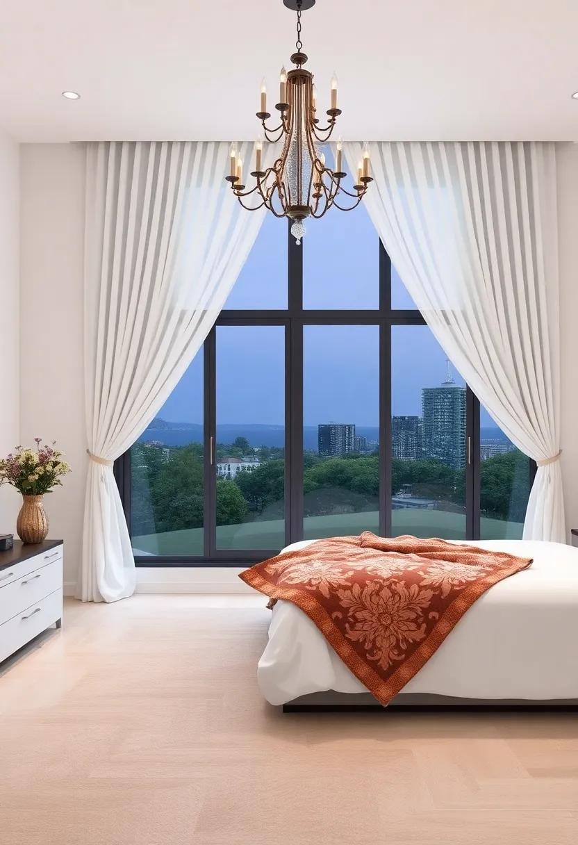 Dramatic Window​ Treatments That Enhance the Glamorous ‌Ambiance ⁢of Your Bedroom Space