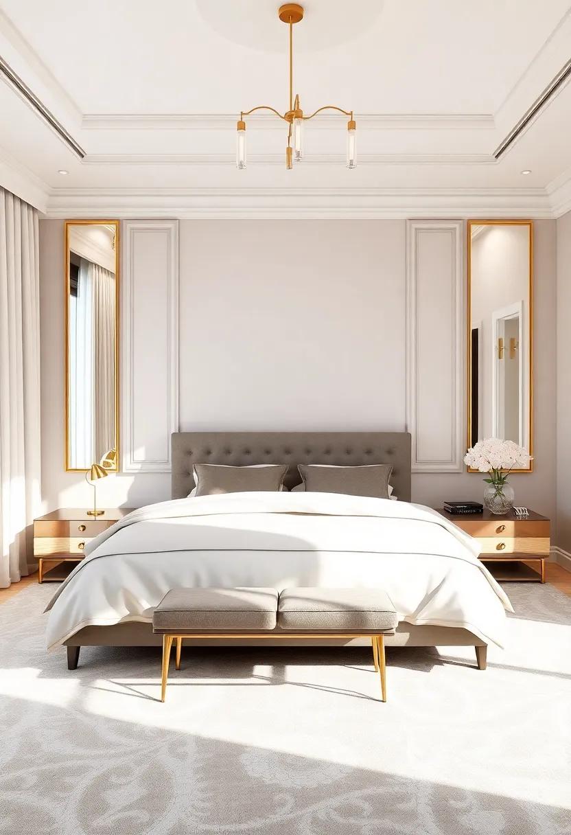 Exploring the⁣ Importance ⁤of Space Planning⁣ for Flow and functionality in Glam ⁣Bedrooms