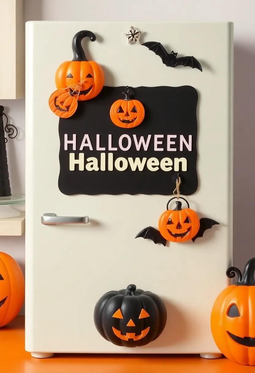 Crafting ‌a ⁤Vibrant Halloween fridge Magnet‍ Collection‌ for cheer