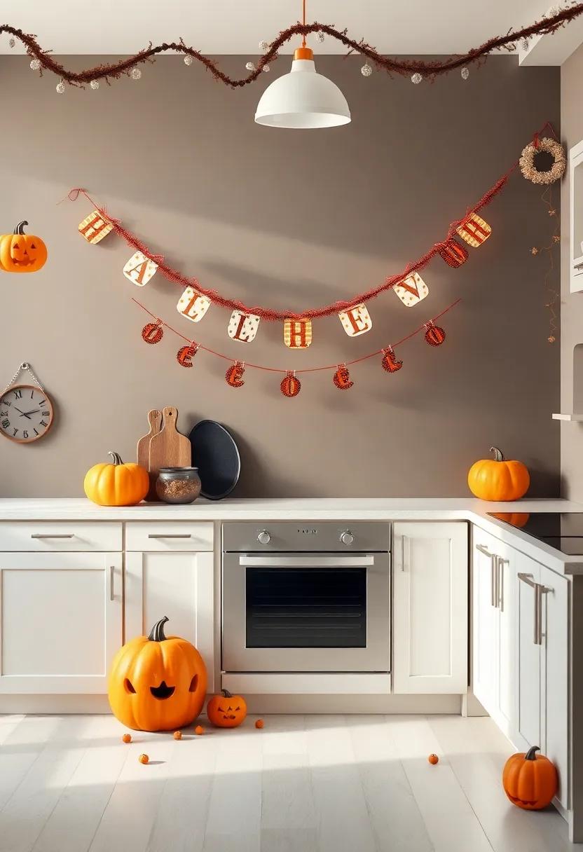 Festive Banners and Garlands to Brighten Your Kitchen Space