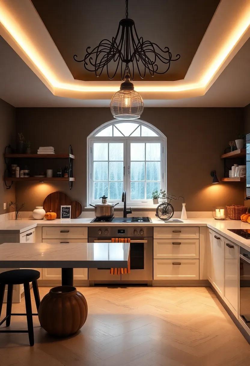 Mysterious‌ Lighting ​Solutions to⁢ Envelop Your Kitchen in Magic