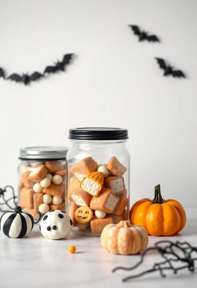 Playful‌ Treat Jars that Celebrate Sweetness and Spookiness