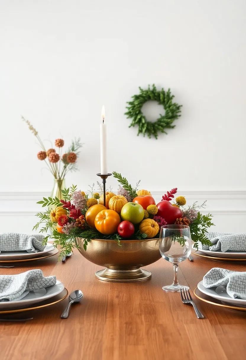 creative Uses of⁢ Seasonal Fruits and Vegetables in Your Decor