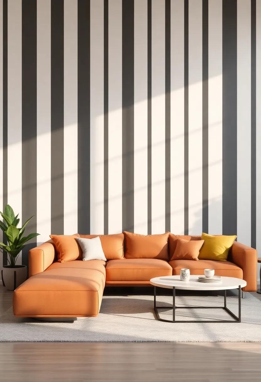 Exploring ​Color combinations for Striking Vertical Stripes