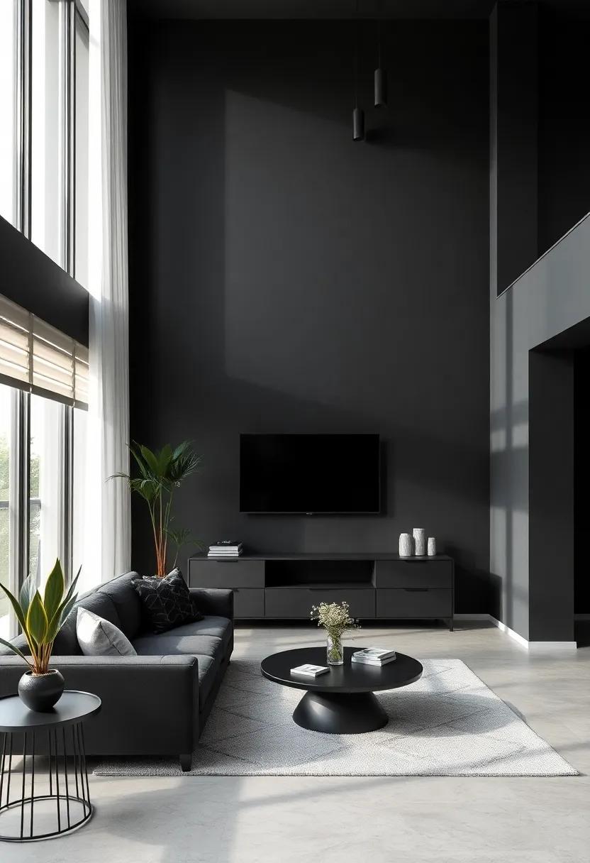 Showcasing Architectural ‌features⁣ with the Power ⁣of Matte Black