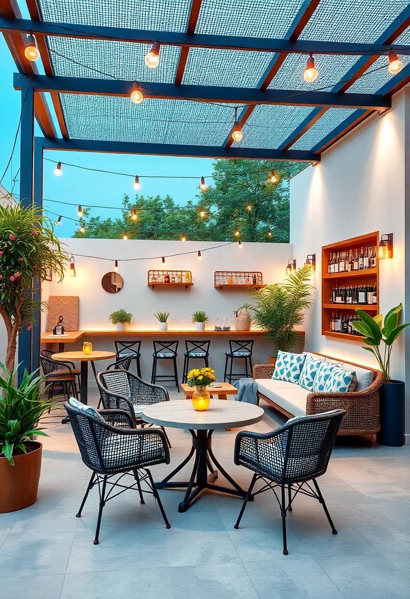 Creating a Cozy Atmosphere with Outdoor Seating Arrangements