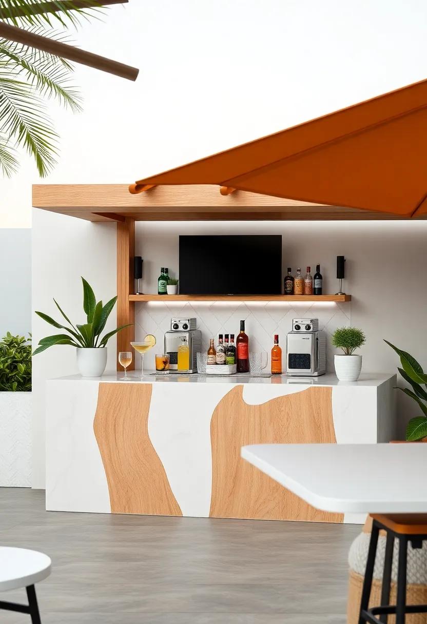 Customizable Beverage Stations for Personalized Outdoor Cocktails