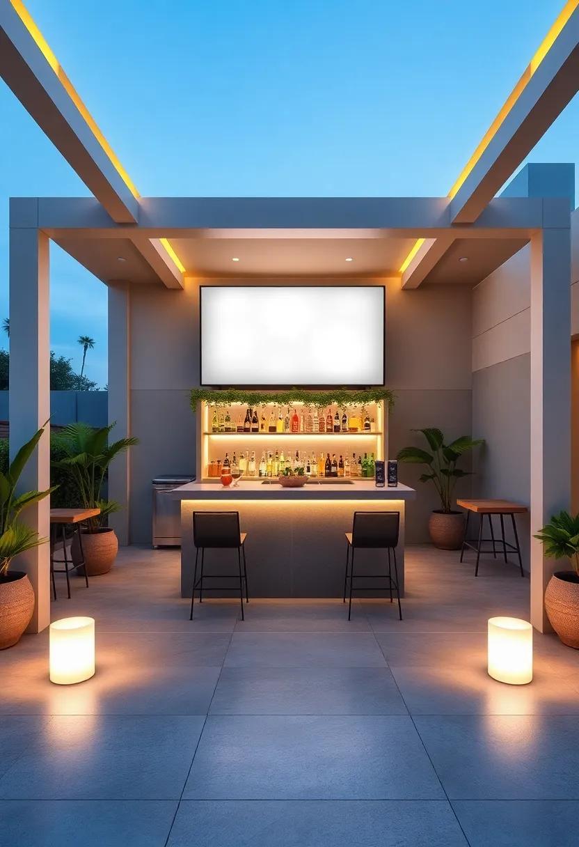 Innovative Lighting Solutions to Set the ​Mood at Your Outdoor Bar