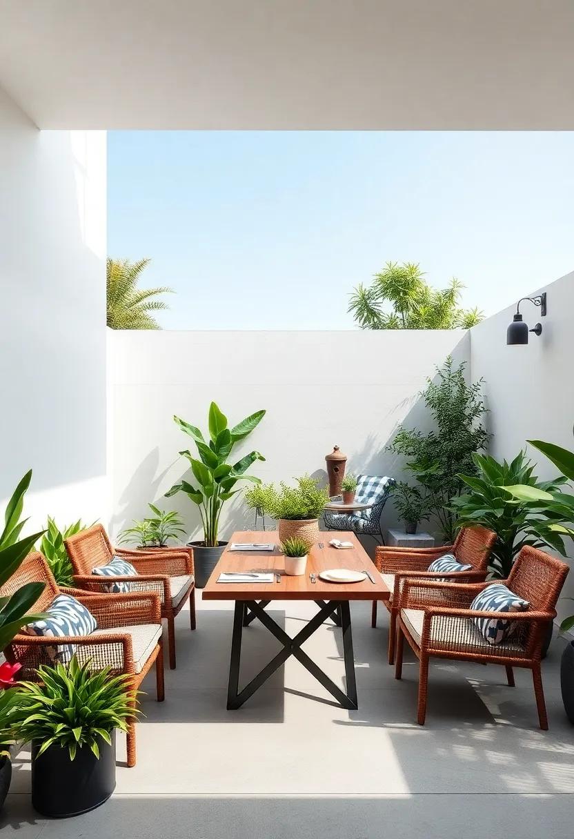 Garden⁢ Oasis: Integrating ‍Greenery to Create ​a Relaxing Dining Escape