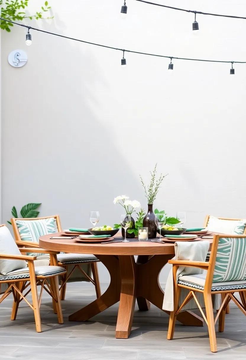 Unique Centerpieces: Creative Ideas to Make Your‌ Outdoor Dining Table Stand Out