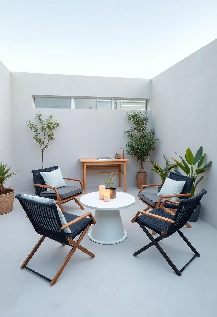 Compact Living: Transformative Foldable Outdoor ​Furniture Ideas