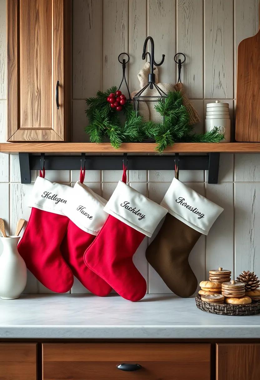 Personalized Stockings Creating Heartfelt​ Touches in Rustic Style