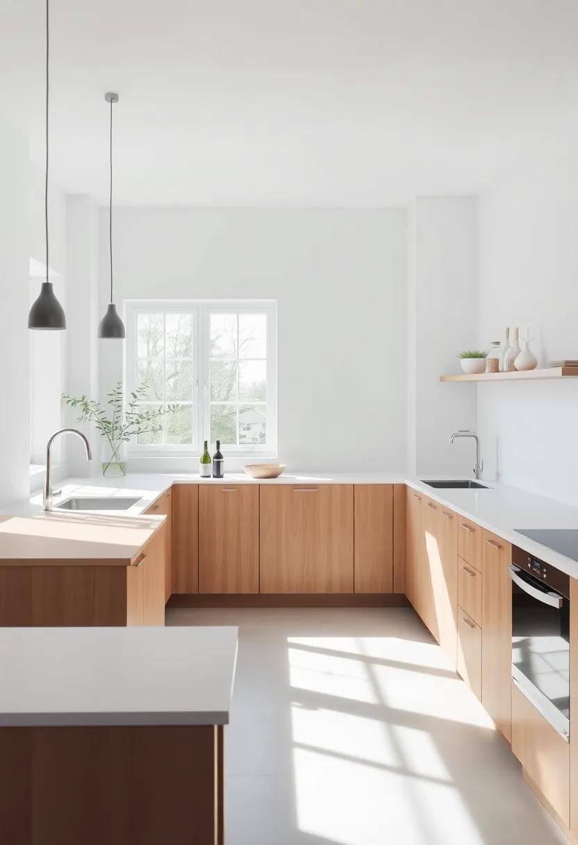 The ⁢Beauty of Natural Light in​ a Minimalist Kitchen Environment