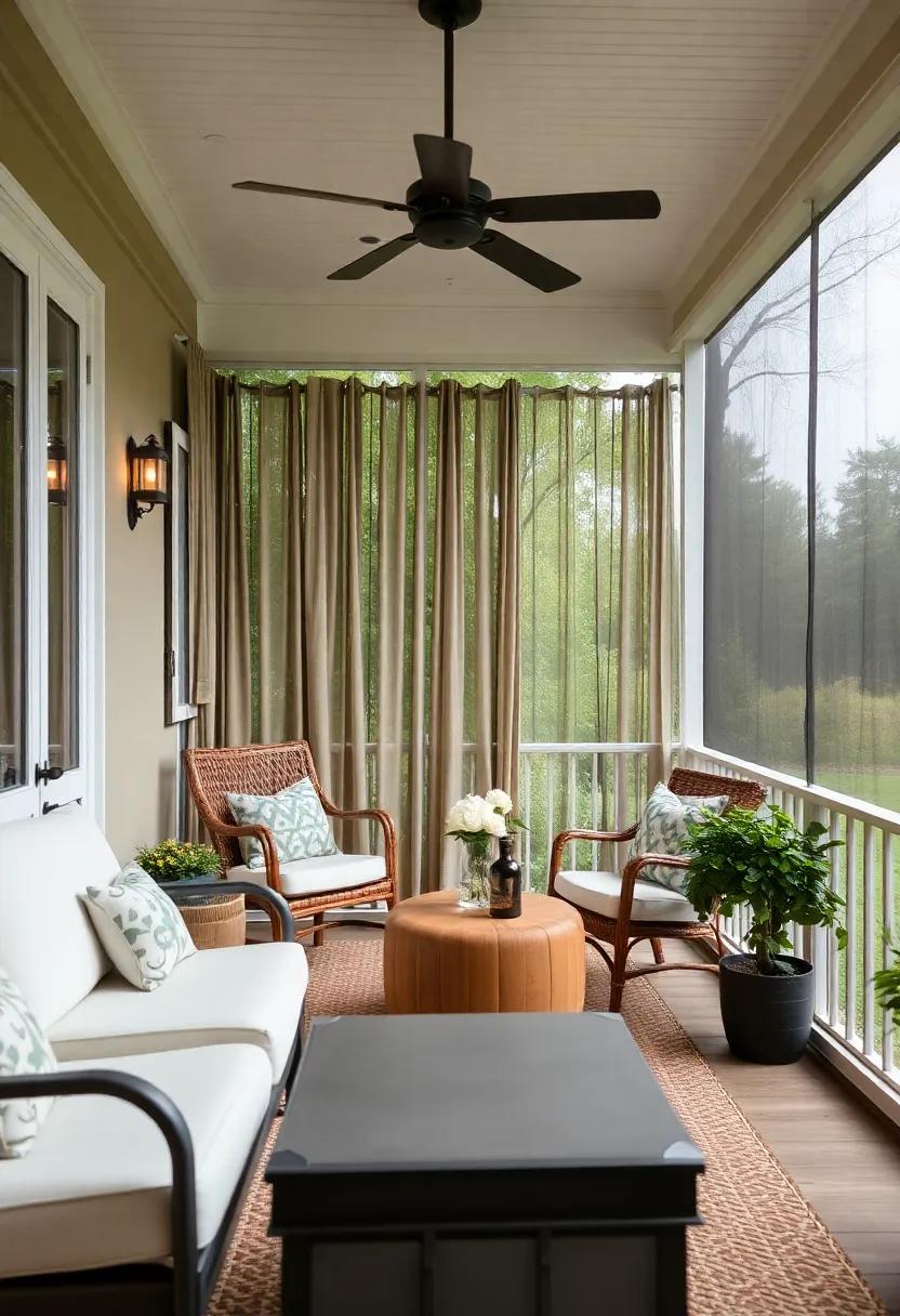 Inviting Gatherings: Setting Up a Screened Porch for Entertaining