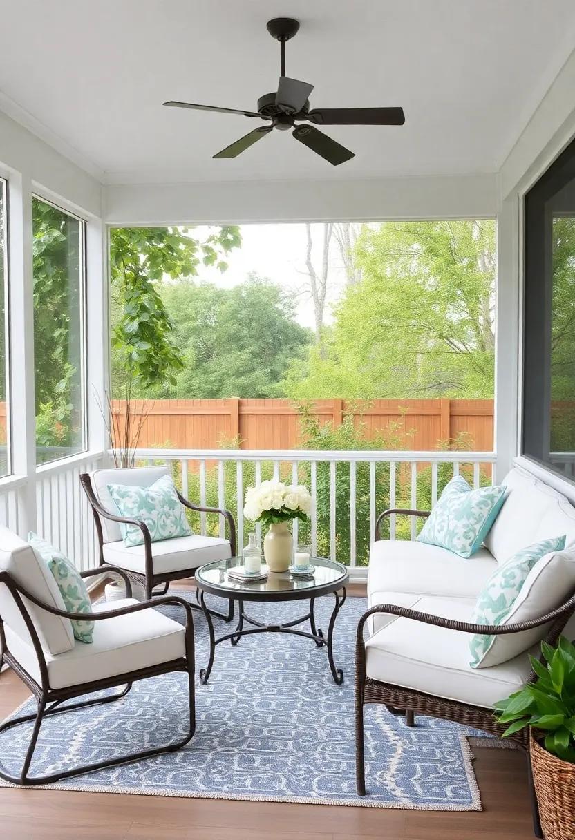 A Touch of‌ Elegance: Adding⁤ Accent Tables that Shine in Your Porch