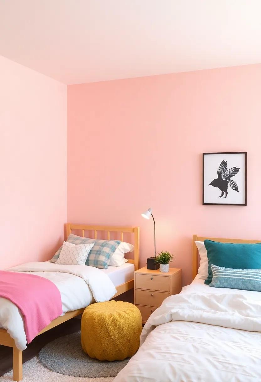 Incorporating Personal Touches for a Unique and Inviting Shared Girls' Room