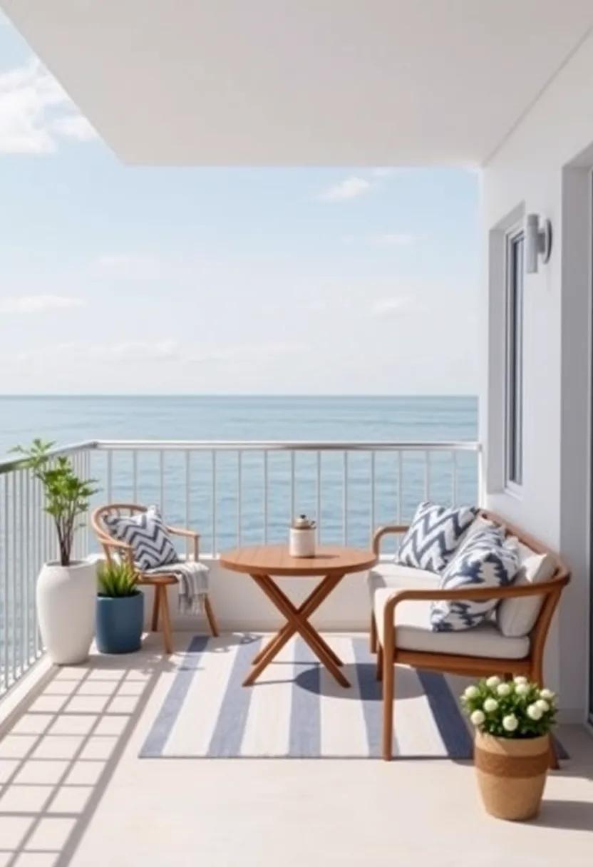 Marine Escape: Nautical Themes for a Refreshing Balcony Experience