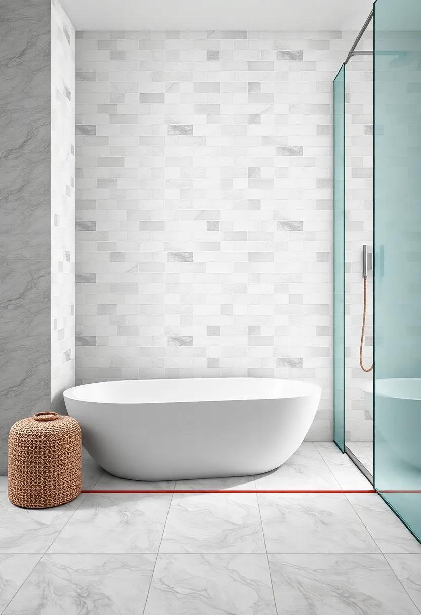 Accessorizing⁣ with‍ Grout: Making a Statement with Colorful Seams